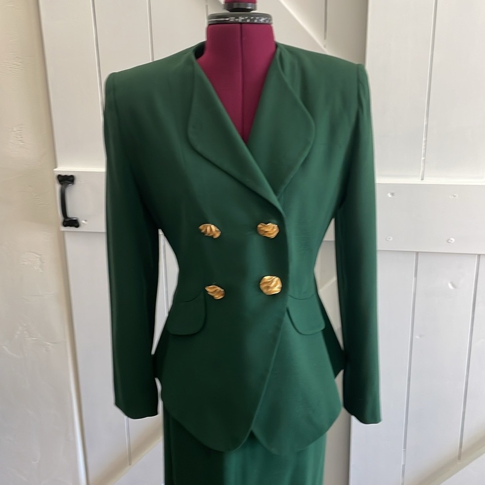 ilie Wacs women vintage classic suit. Worn once like new … paid  $1,200!